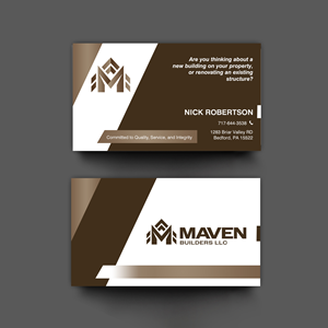 Business Card Design by chandrayaan.creative for this project | Design: #36962616