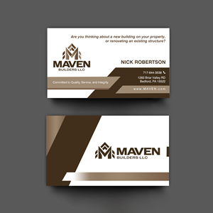 Business Card Design by chandrayaan.creative for this project | Design: #36962619