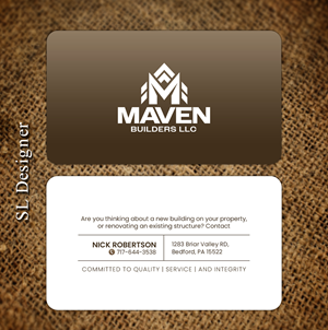 Business Card Design by SL Designer for this project | Design: #36964543