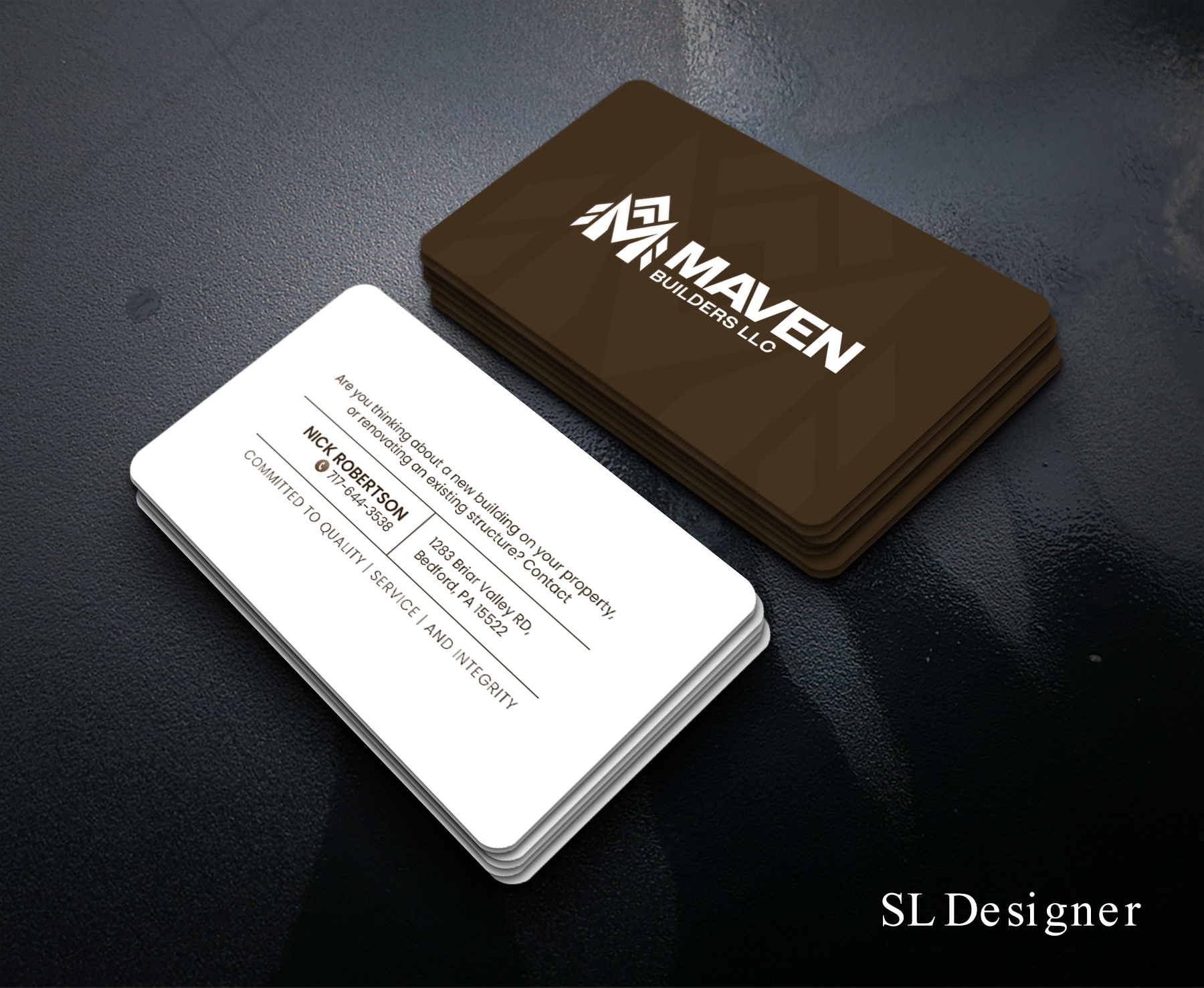 Business Card Design by SL Designer for this project | Design #36964545