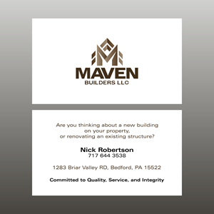 Business Card Design by DigitalArt for this project | Design #36960798