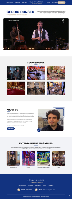 Web Design by pb for this project | Design: #36963674