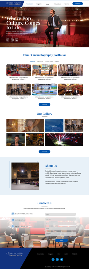Web Design by Hukam Solanki for this project | Design #36984517