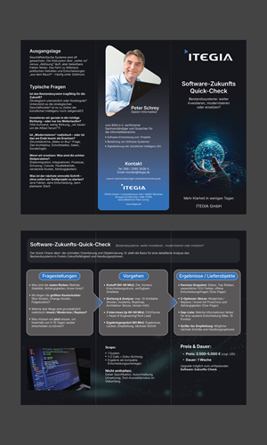 Flyer Design by thedesignstar for ITEGIA GmbH | Design: #36964065