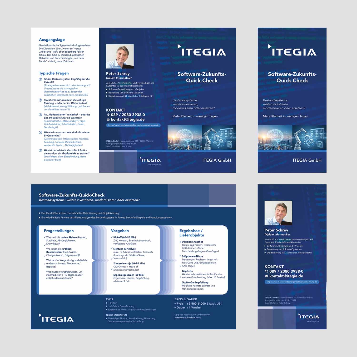 Flyer Design by san.ty for ITEGIA GmbH | Design #36979137