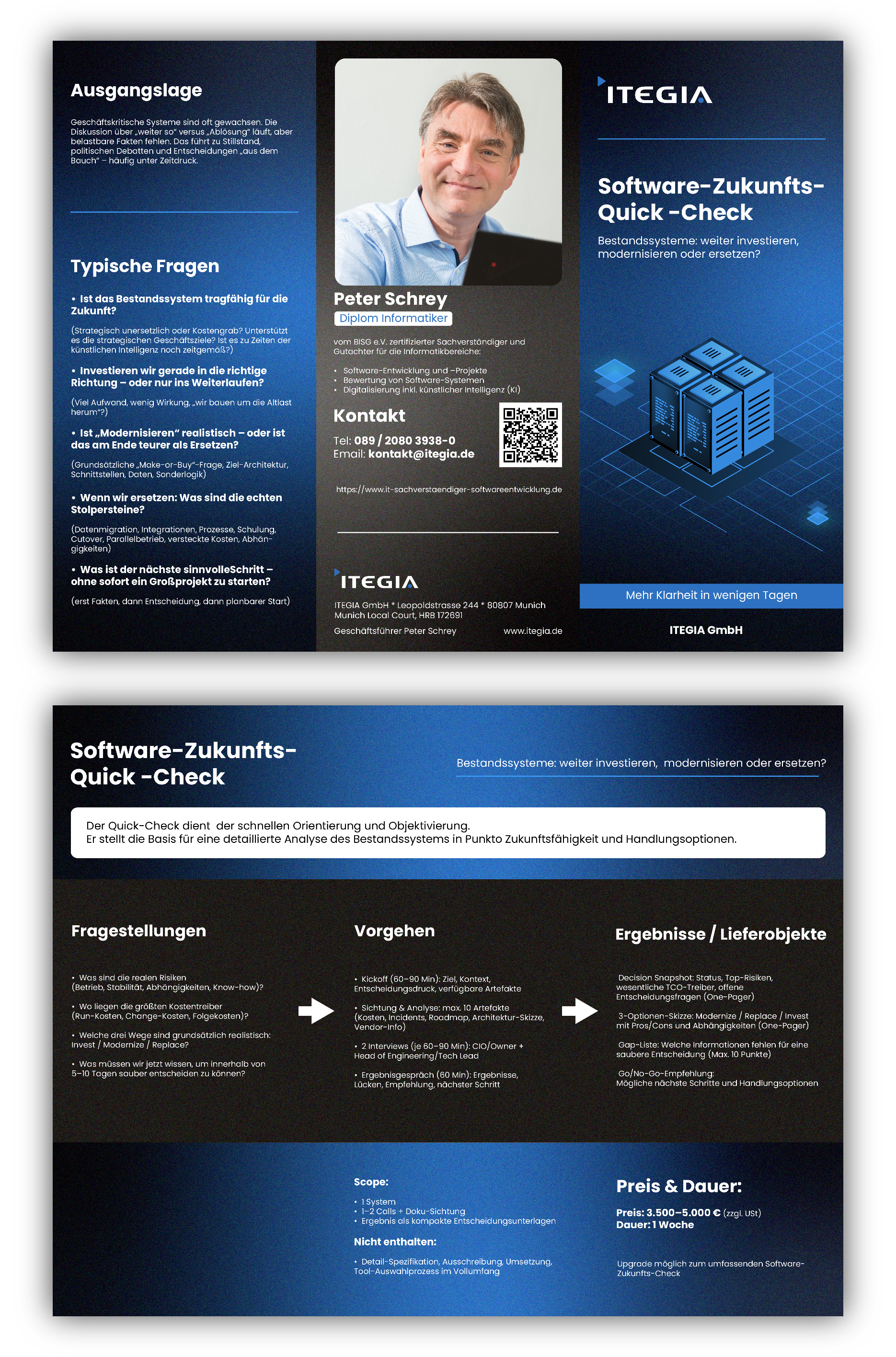 Diseño de Flyer por Designed by MS para ITEGIA GmbH | Diseño #36964302