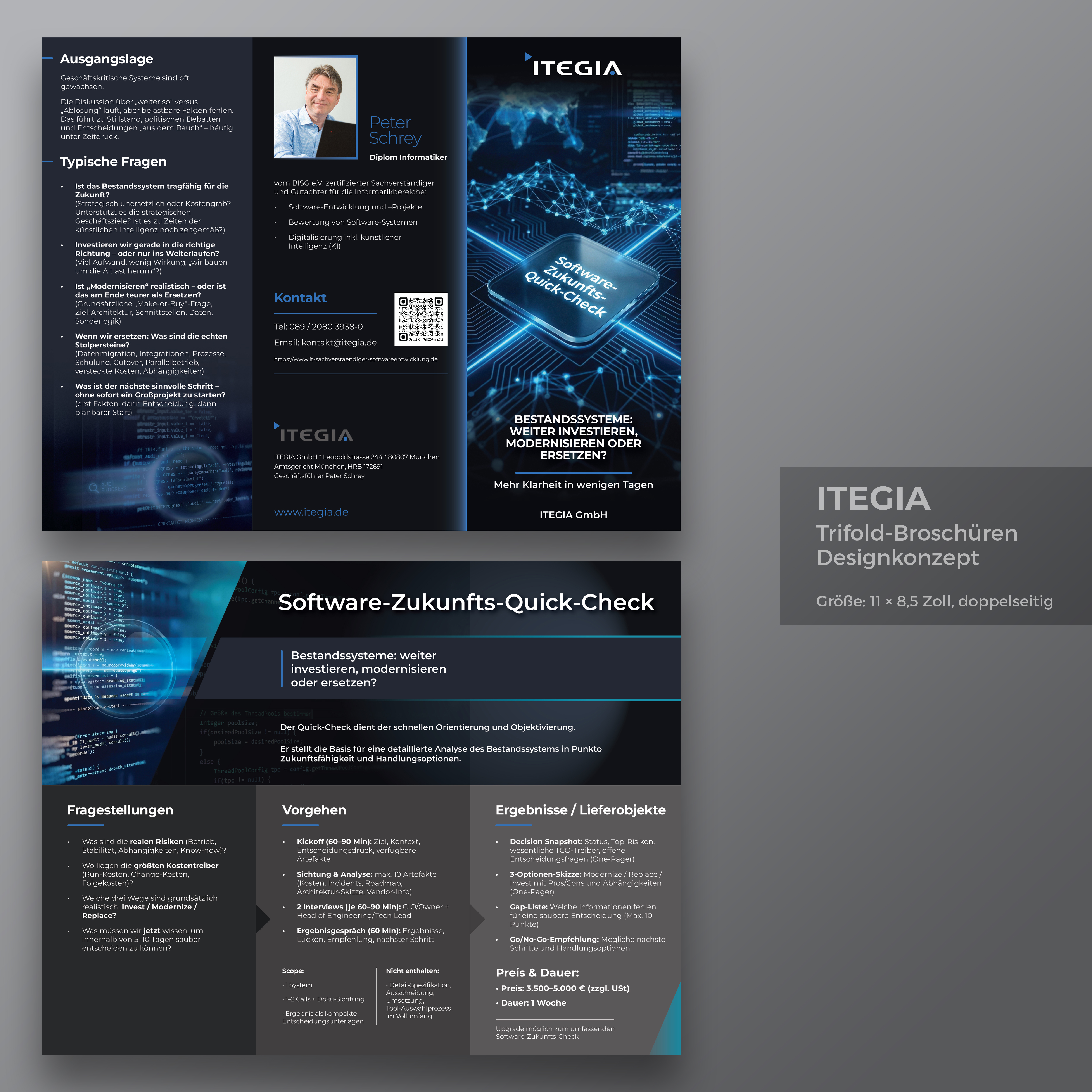 Flyer Design by Impressive Sol for ITEGIA GmbH | Design #36971374
