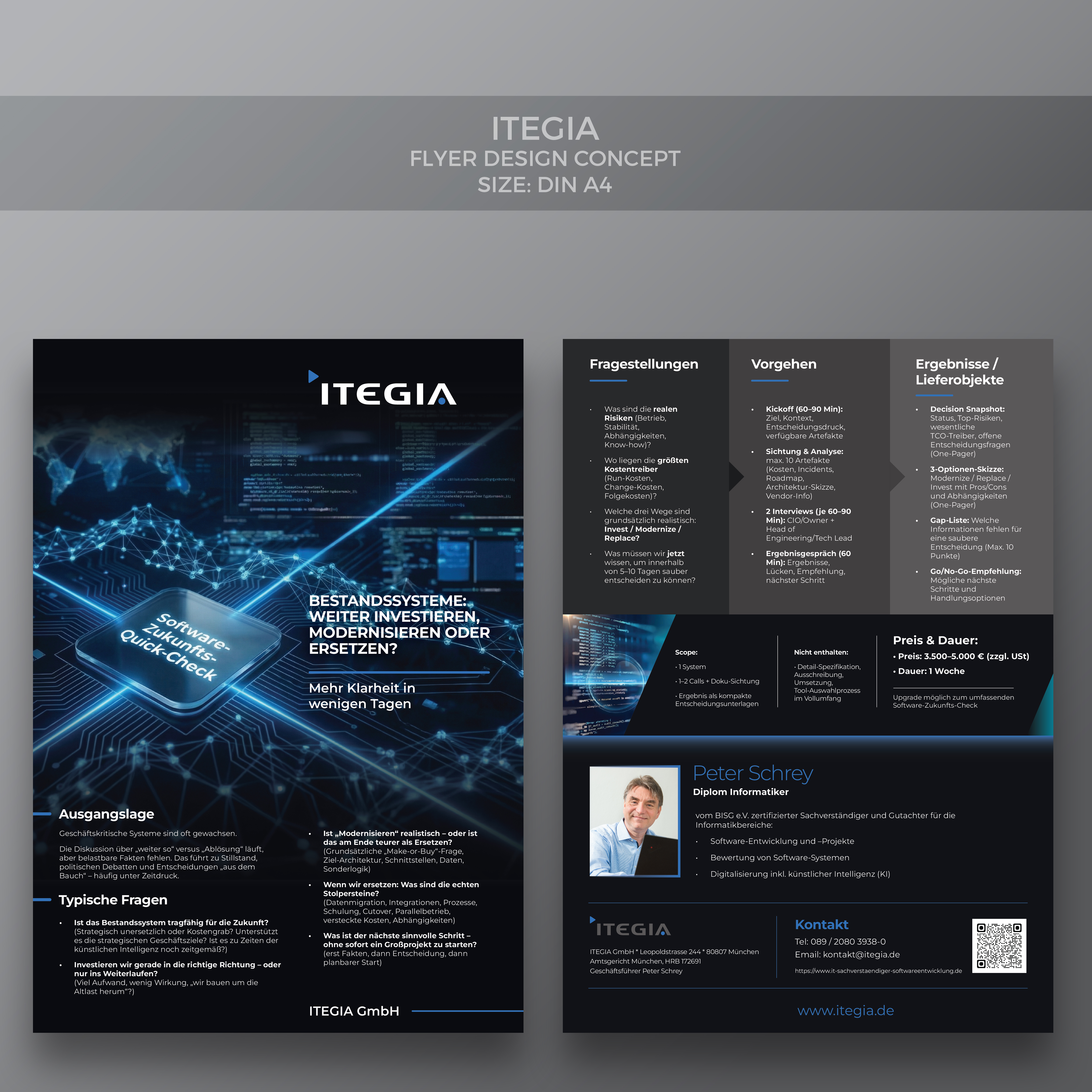 Flyer-Design von Impressive Solutions für ITEGIA GmbH | Design #37008465