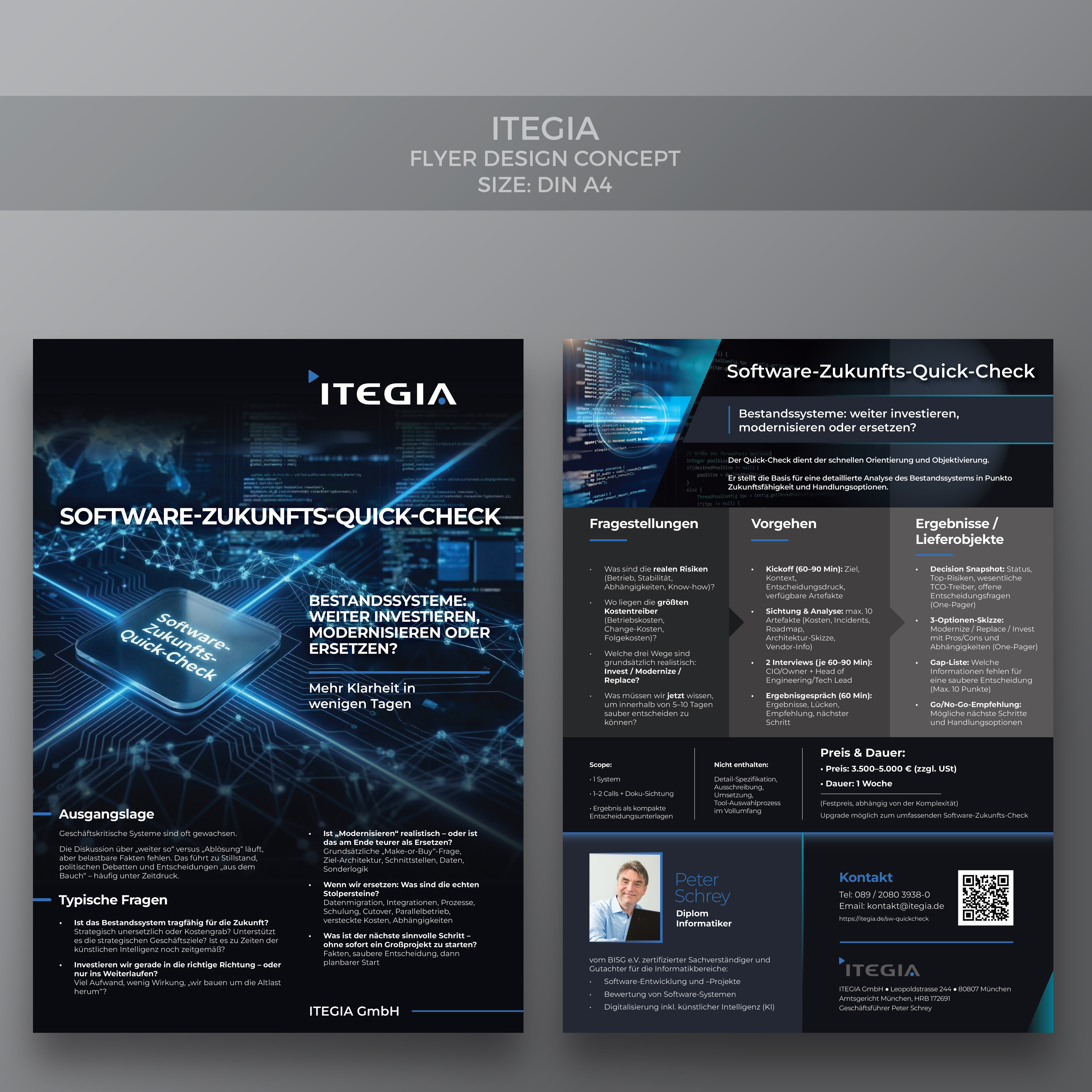 Flyer-Design von Impressive Solutions für ITEGIA GmbH | Design #37013003