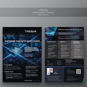 Flyer-Design von Impressive Solutions für ITEGIA GmbH | Design: #37013003
