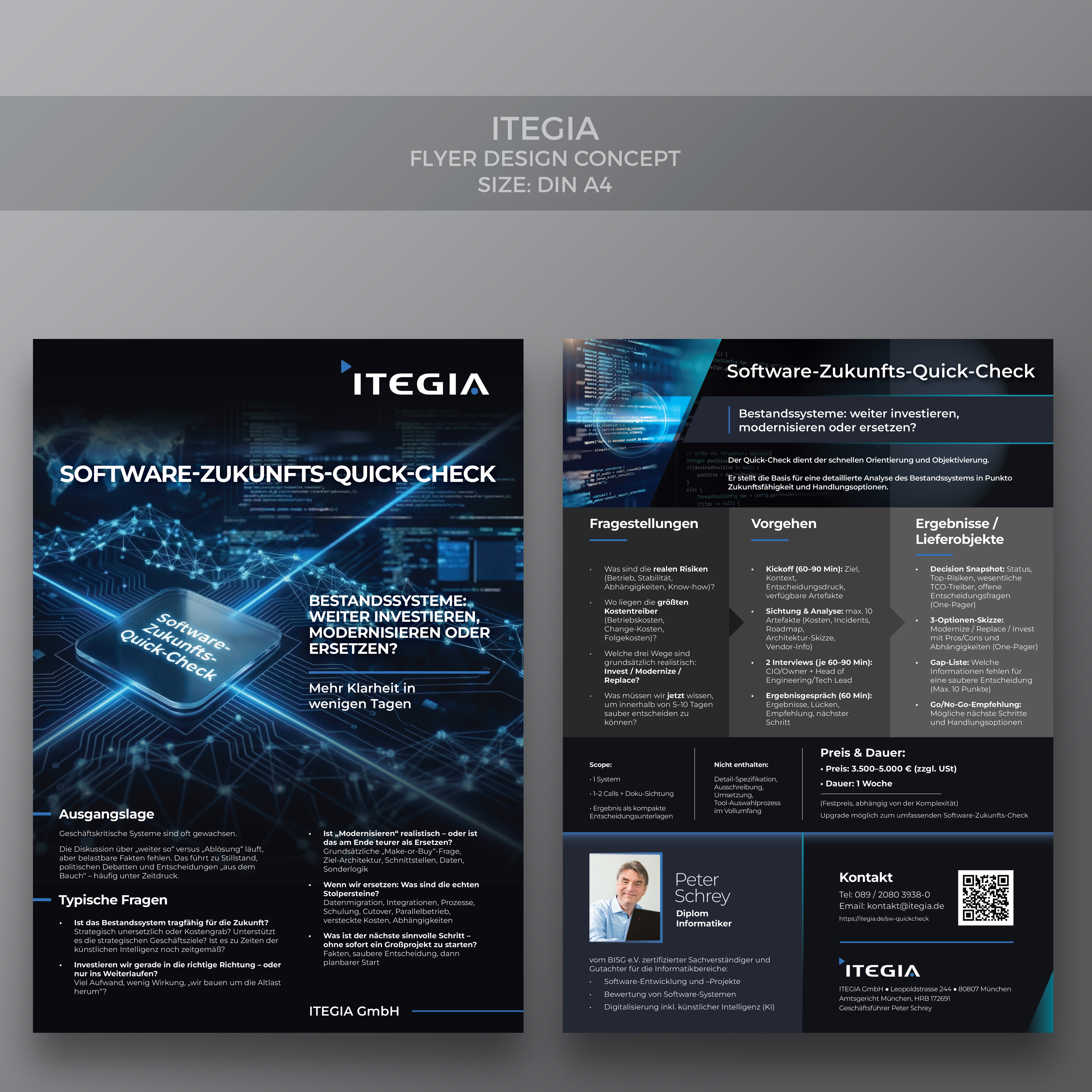Flyer-Design von Impressive Solutions für ITEGIA GmbH | Design #37027839