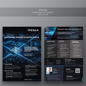 Flyer-Design von Impressive Solutions für ITEGIA GmbH | Design: #37027839
