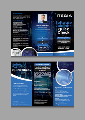 Flyer Design by 3Guys for ITEGIA GmbH | Design: #36974893