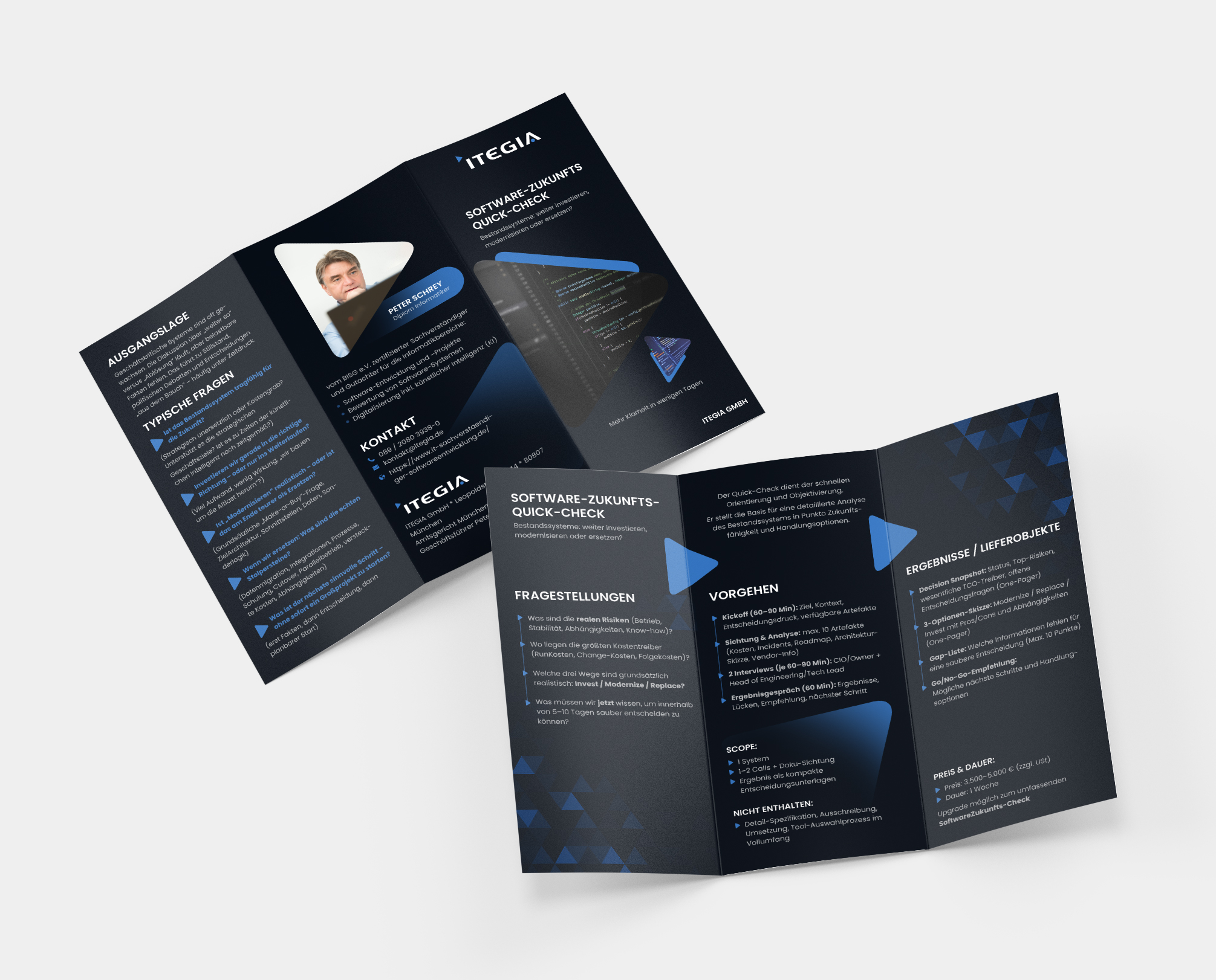 Flyer Design by NZ Creatives for ITEGIA GmbH | Design #36973675