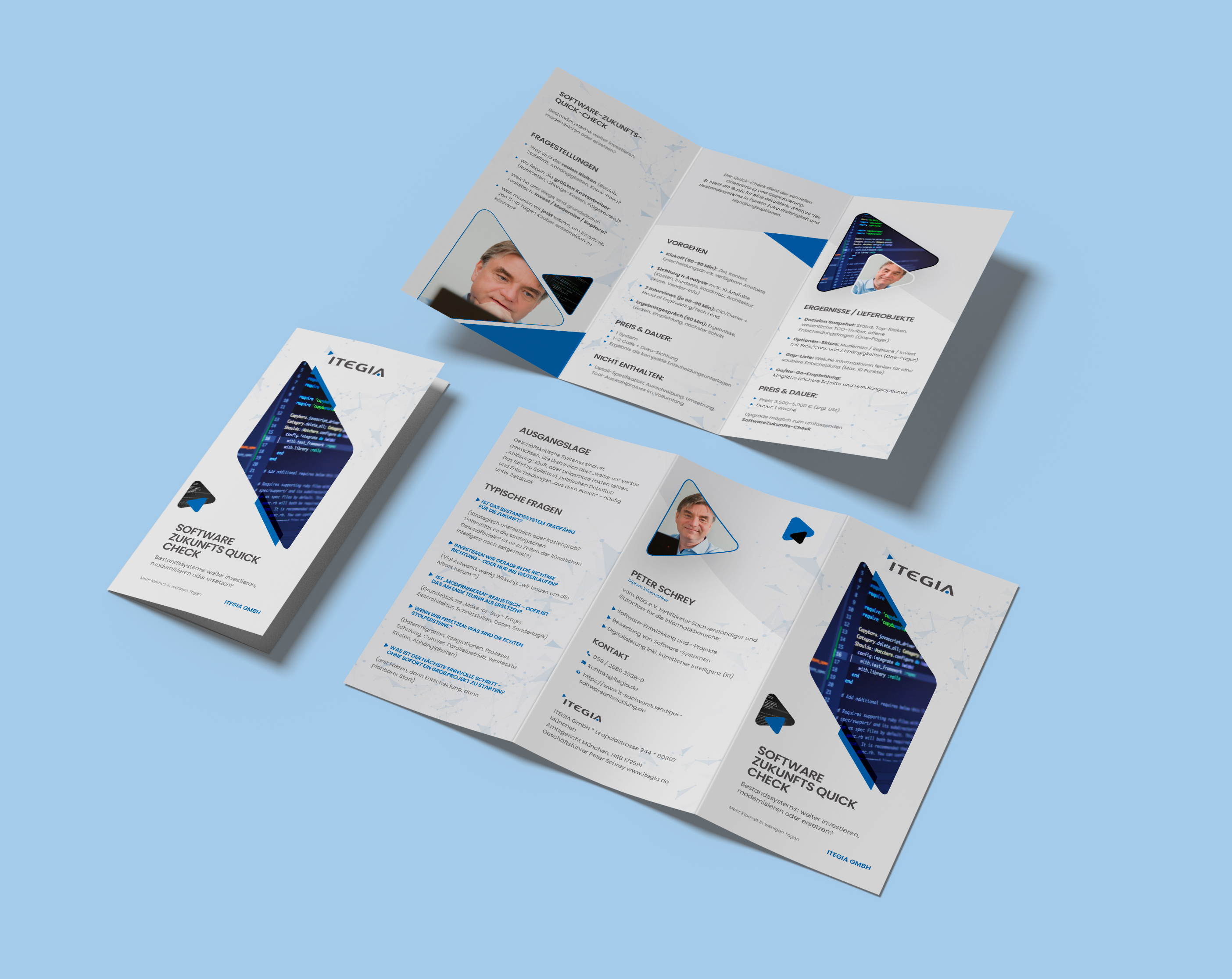 Flyer Design by NZ Creatives for ITEGIA GmbH | Design #36973676