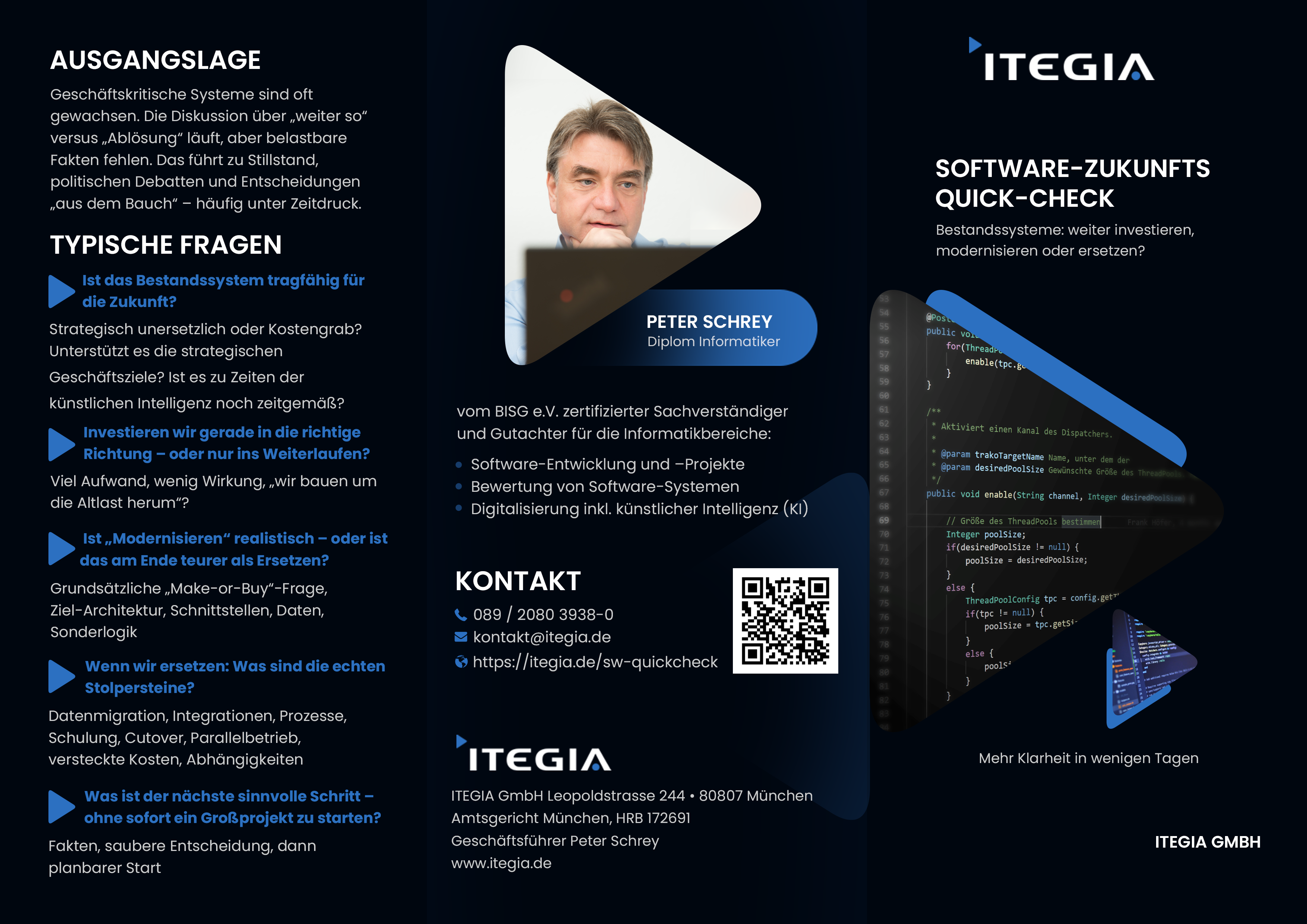 Flyer Design by NZ Creatives for ITEGIA GmbH | Design #37000932