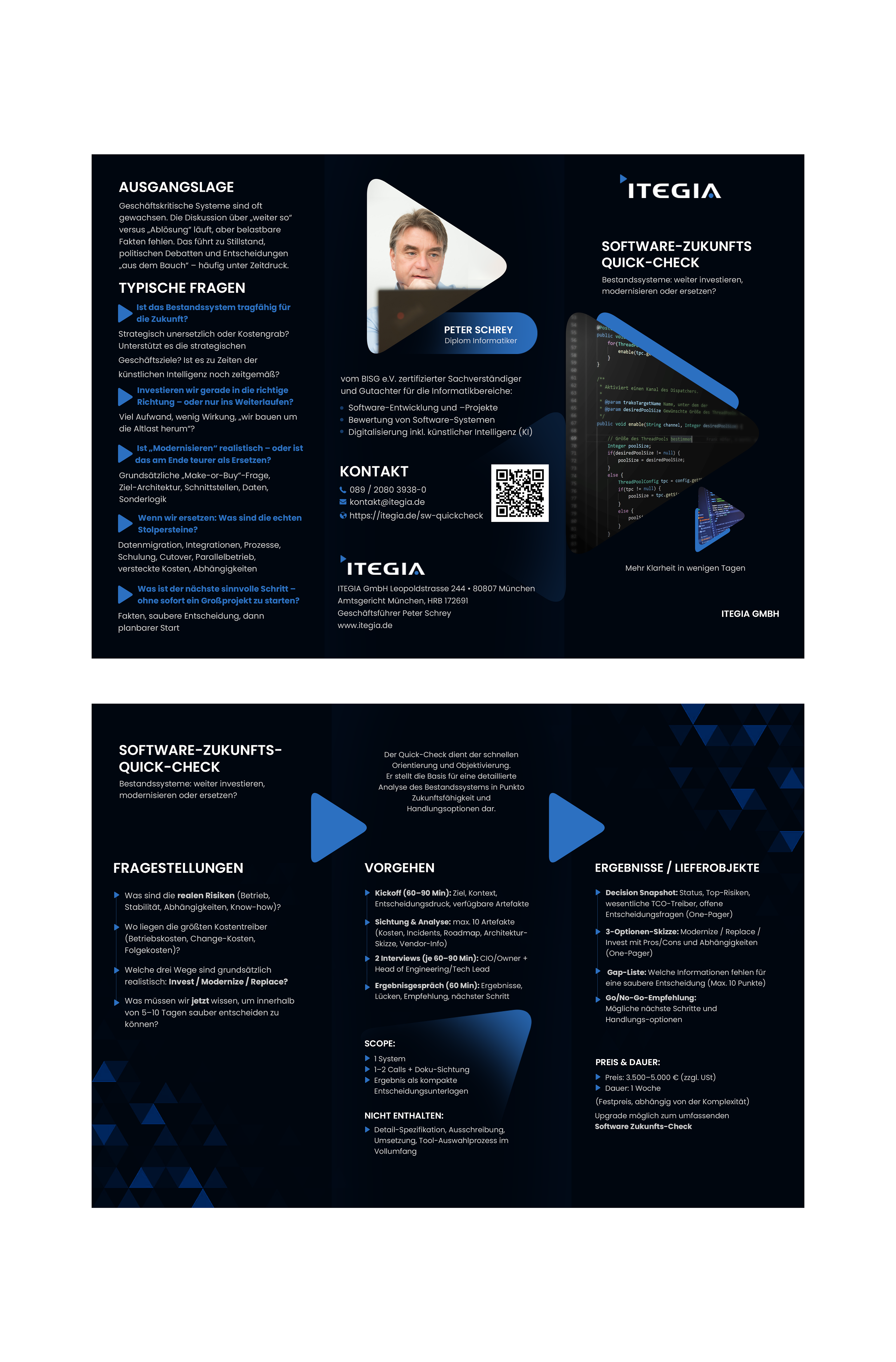 Flyer Design by NZ Creatives for ITEGIA GmbH | Design: #37000934