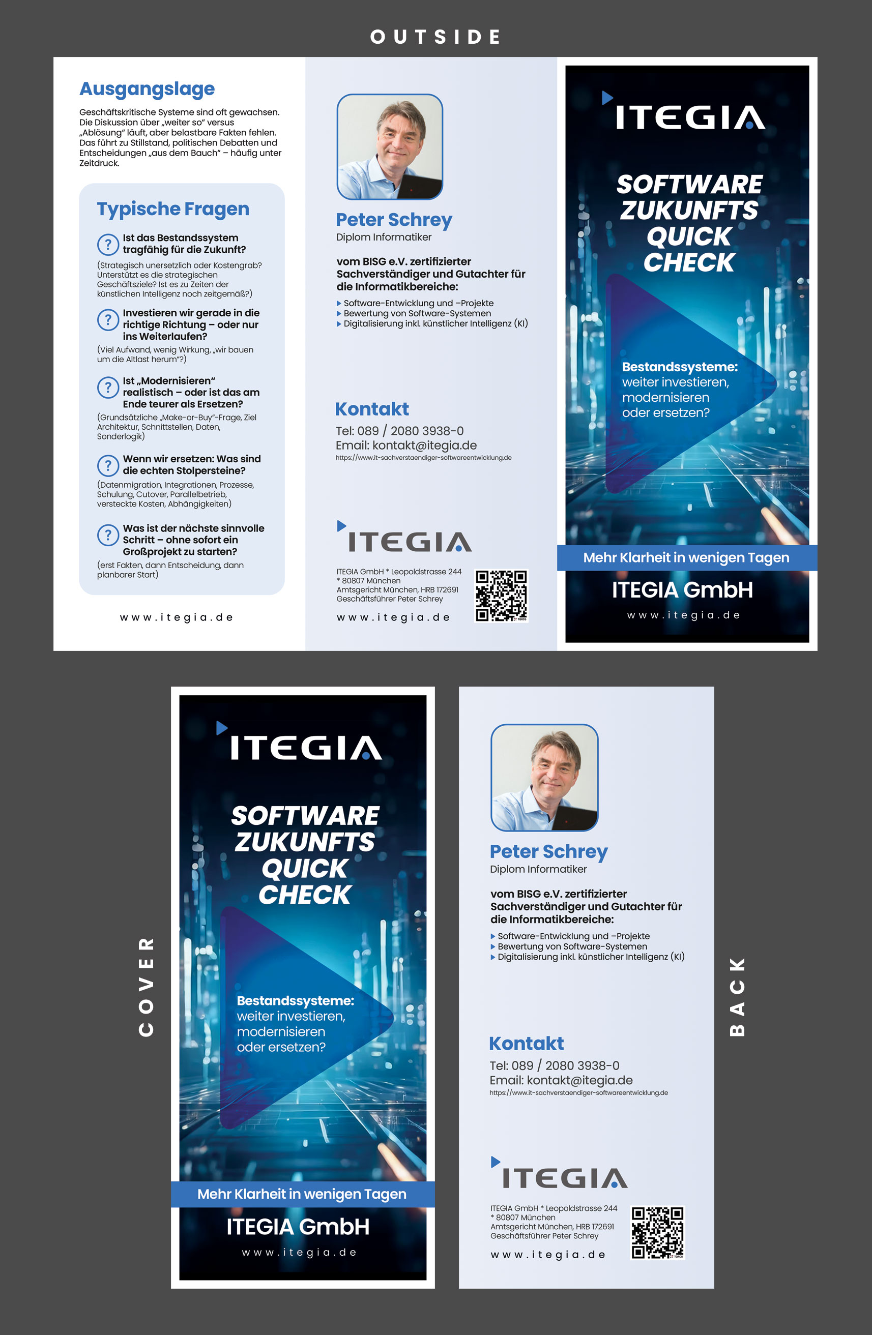 Flyer Design by Stan$oul for ITEGIA GmbH | Design #36978582