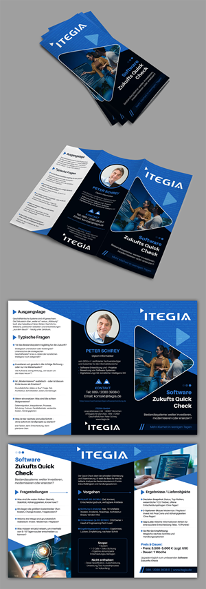 Flyer Design by SAI DESIGNS for ITEGIA GmbH | Design: #36973571