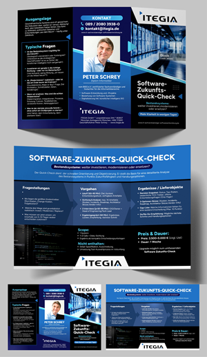 Flyer Design by Dzhafir for ITEGIA GmbH | Design: #36968960