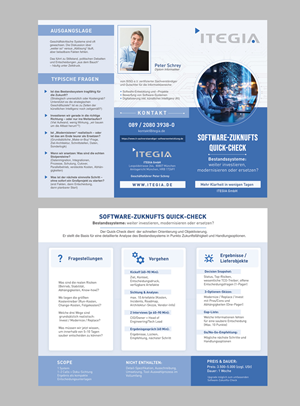 Flyer Design by DA. for ITEGIA GmbH | Design: #36977866