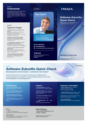 Flyer Design by Vidni Design for ITEGIA GmbH | Design: #36993200