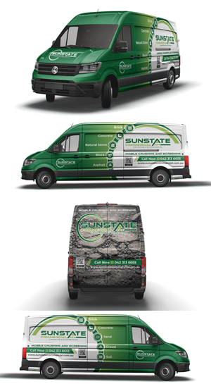 Car Wrap Design by AZ_Studio for Sunstate Commercial | Design: #36999995