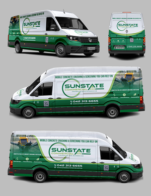Car Wrap Design by tamtama for Sunstate Commercial | Design #36979251