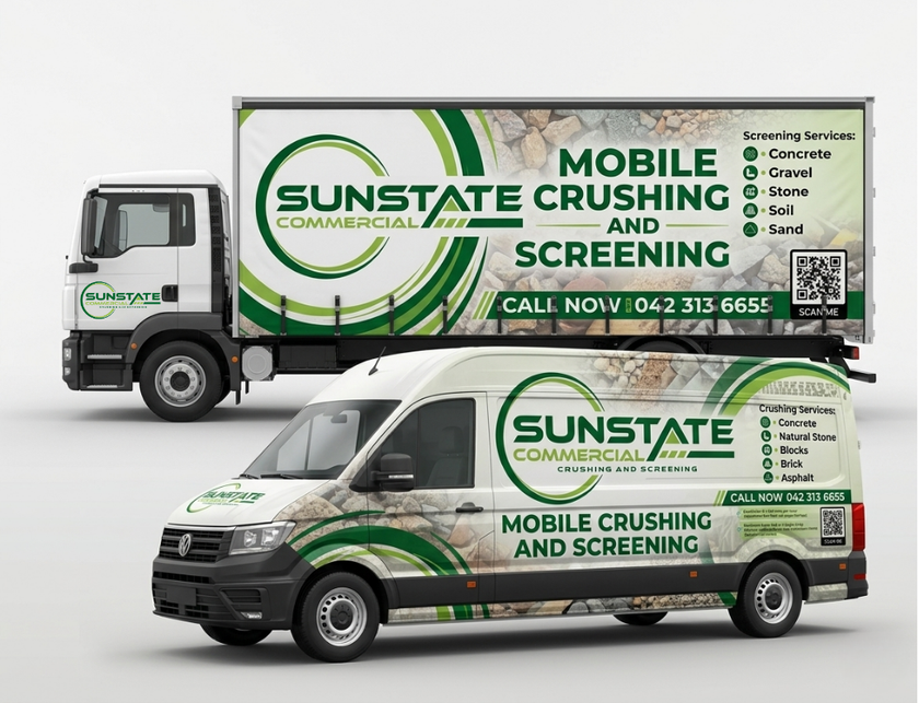 Car Wrap Design by echosaputro for Sunstate Commercial | Design #37002253