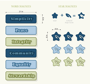 Design Graphique par Baklect Creative (PRO) pour The Quaker School | Design : #36981996