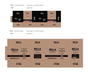 Stationery Design by Navisol Creatives for Bella Cosmeceuticals | Design: #36973080