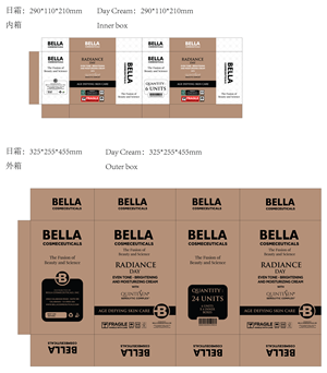Stationery Design by Navisol Creatives for Bella Cosmeceuticals | Design: #36973082