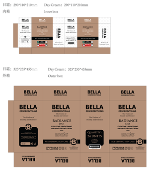 Stationery Design by Navisol Creatives for Bella Cosmeceuticals | Design: #37019380