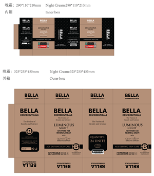Stationery Design by Navisol Creatives for Bella Cosmeceuticals | Design: #37019383