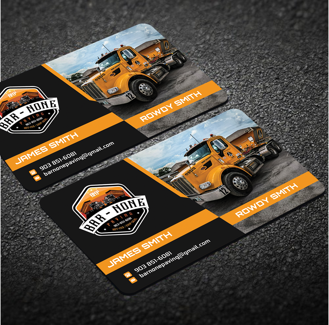 Business Card Design by Graphixpointt for Bar-none Paving | Design #36980100