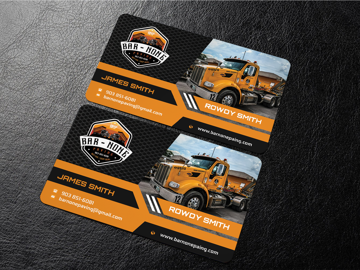Business Card Design by Graphixpointt for Bar-none Paving | Design #36999261