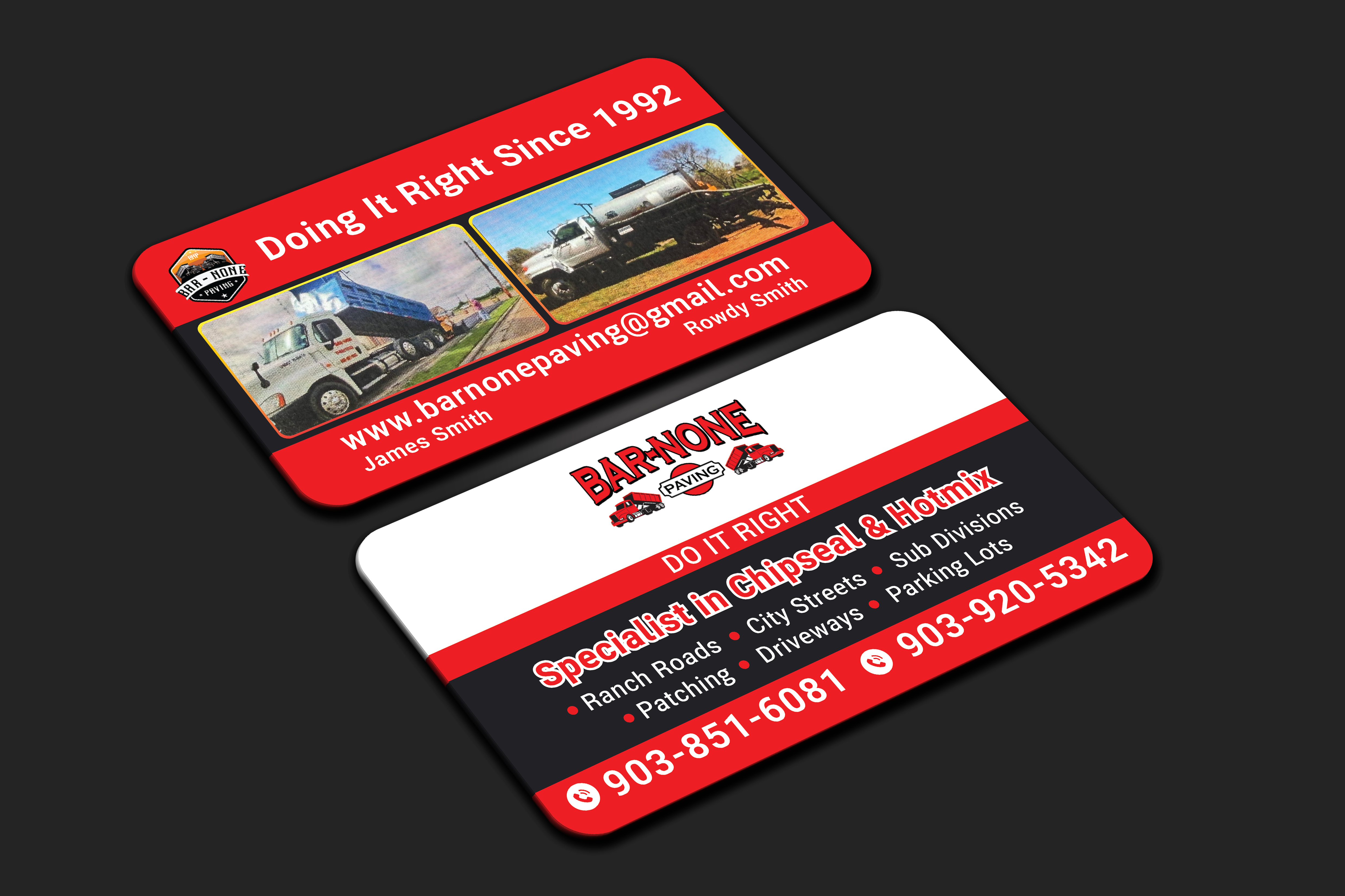 Design de Carte de Visite par DesignerShahadat pour Bar-none Paving | Design #36979088