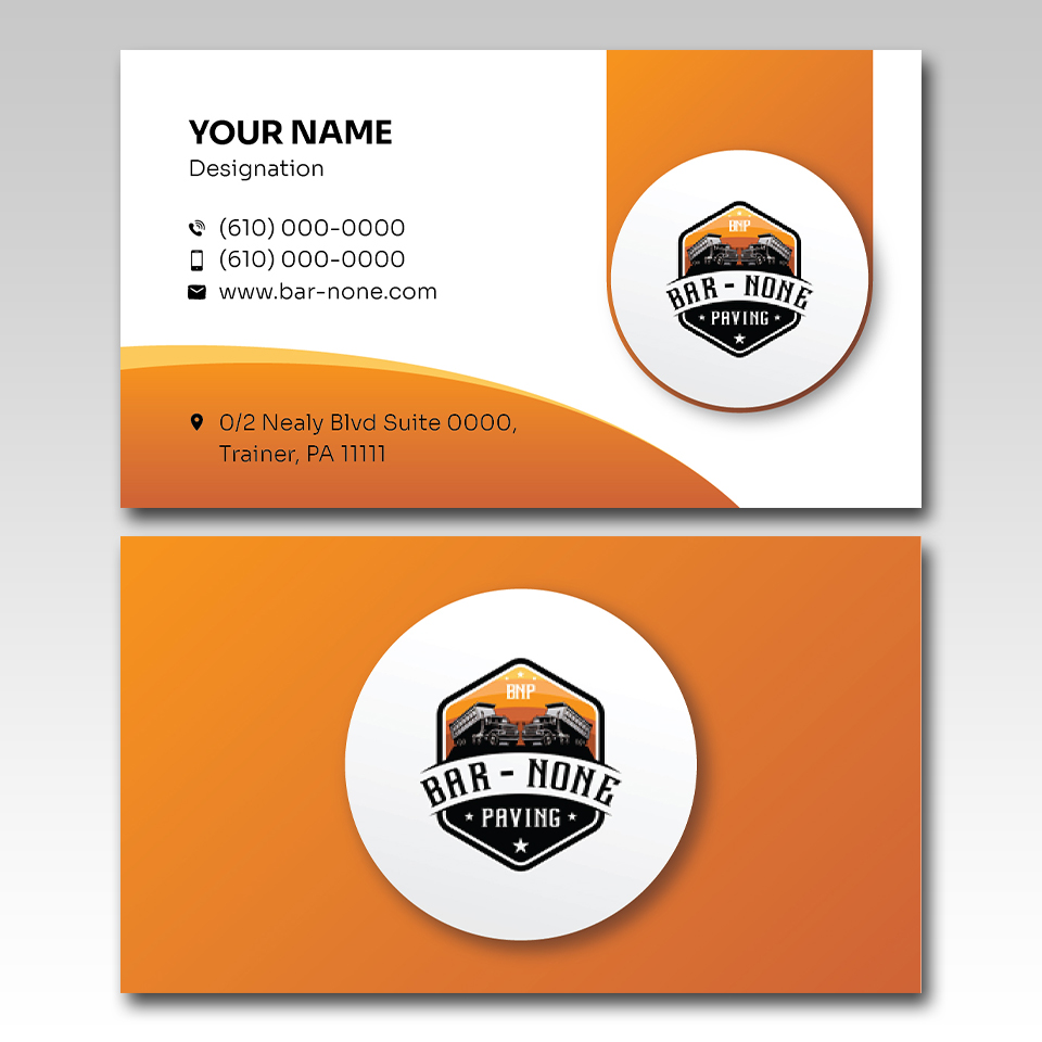 Design de Carte de Visite par YourLogoMaster pour Bar-none Paving | Design #36981630