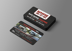 Business Card Design by Adi GFX for Bar-none Paving | Design: #36991087