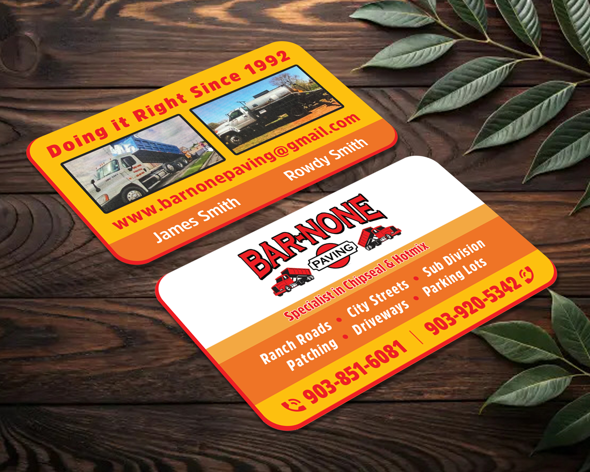 Design de Carte de Visite par Ekramul Hossen 2 pour Bar-none Paving | Design #36978974