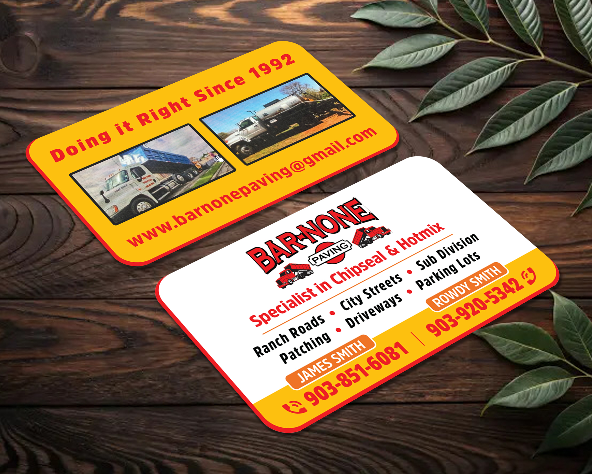 Design de Carte de Visite par Ekramul Hossen 2 pour Bar-none Paving | Design #36978975