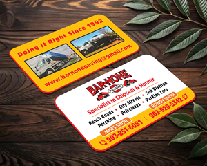 Business Card Design by Ekramul Hossen 2 for Bar-none Paving | Design: #36978975