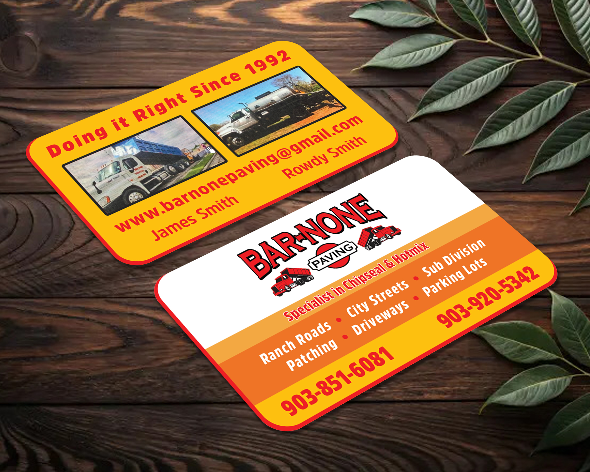 Design de Carte de Visite par Ekramul Hossen 2 pour Bar-none Paving | Design #36978977