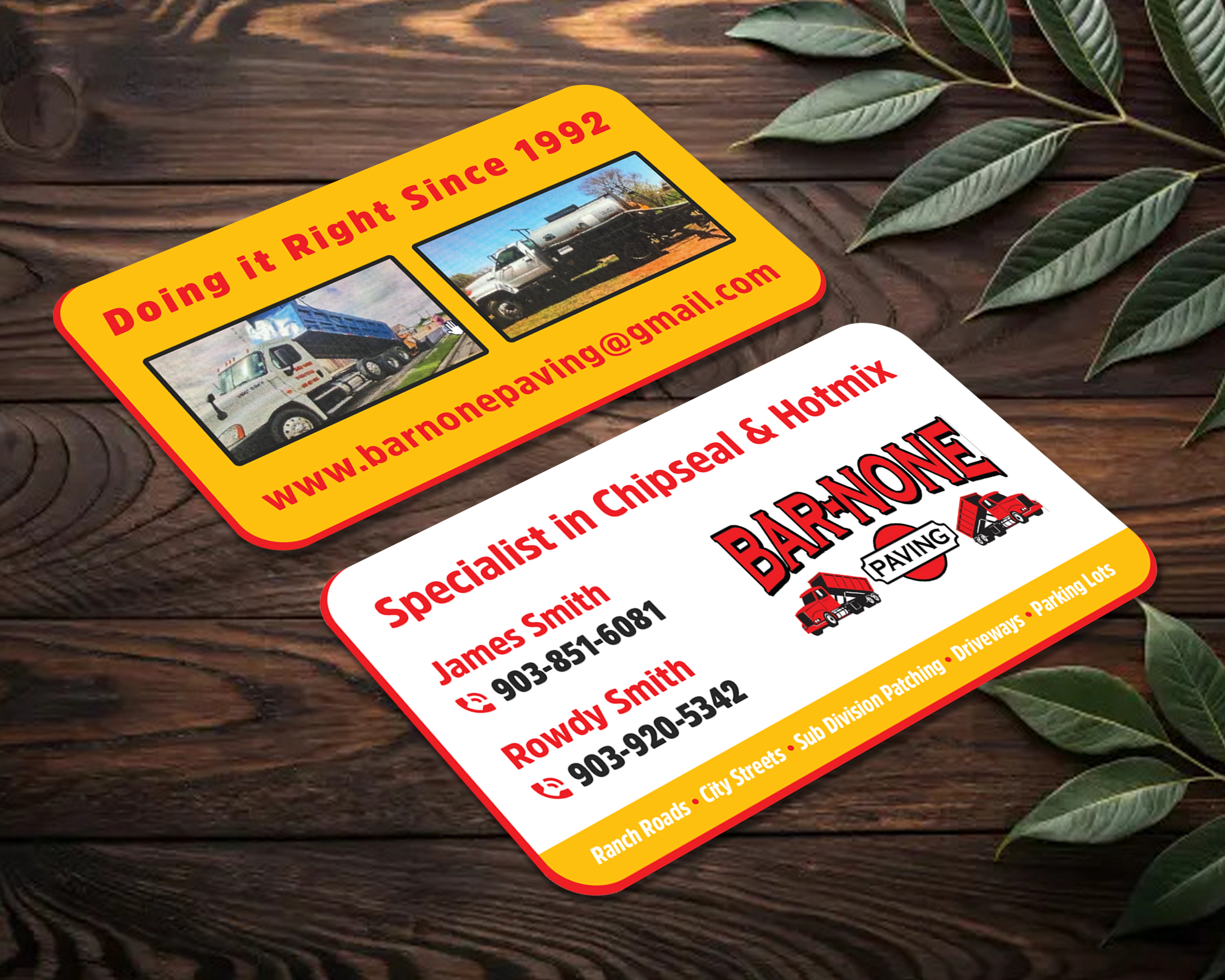 Design de Carte de Visite par Ekramul Hossen 2 pour Bar-none Paving | Design #36978978