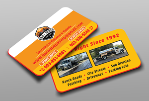 Business Card Design by Ekramul Hossen 2 for Bar-none Paving | Design: #37014535