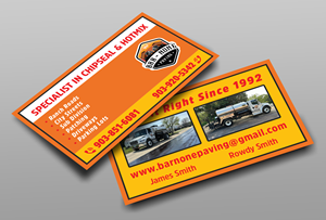 Business Card Design by Ekramul Hossen 2 for Bar-none Paving | Design: #37014537
