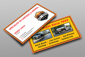 Business Card Design by Ekramul Hossen 2 for Bar-none Paving | Design: #37014538