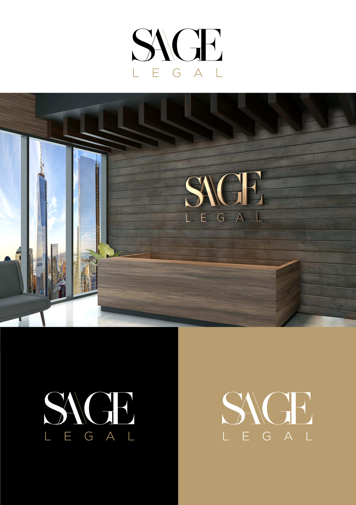 Logo-Design von Sergio Coelho für Sage Legal | Design #36974396