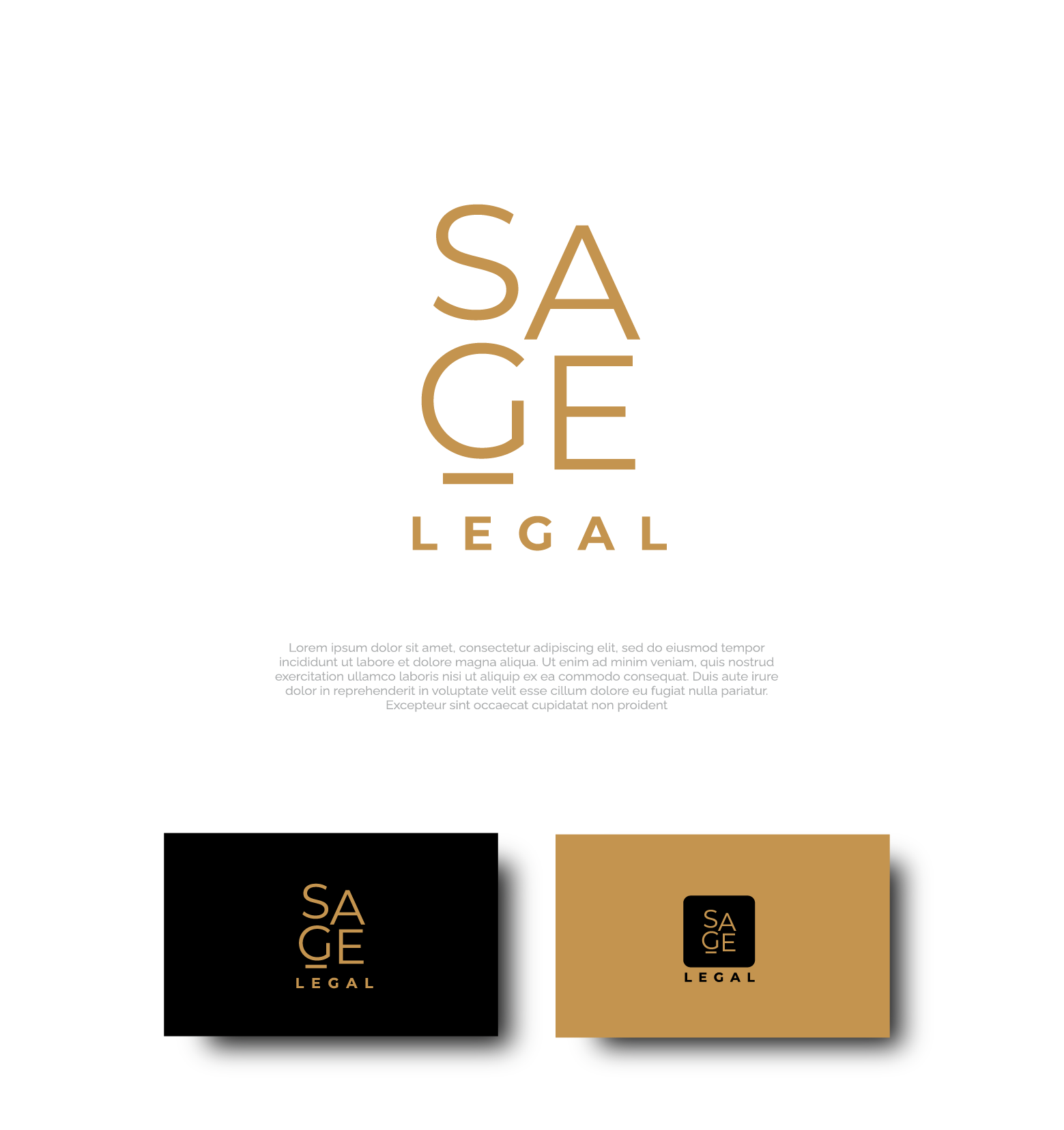 Logo Design by Axeen for Sage Legal | Design #36974534