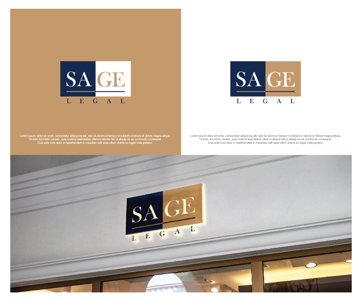 Logo Design by dstudios for Sage Legal | Design #36974078